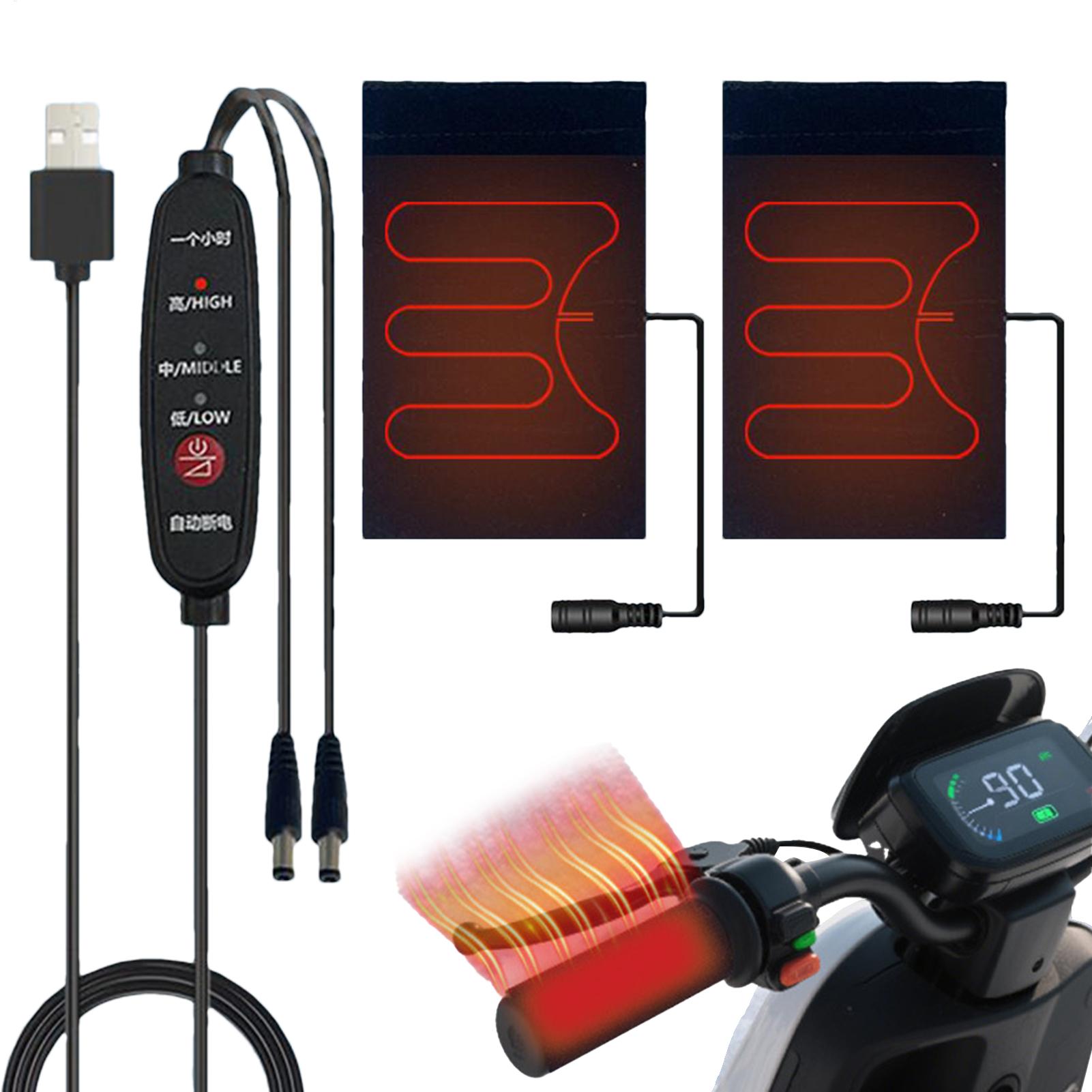 Handlebar Grip Heated - 5V 가열식 오토바이 그립 USB 가열식