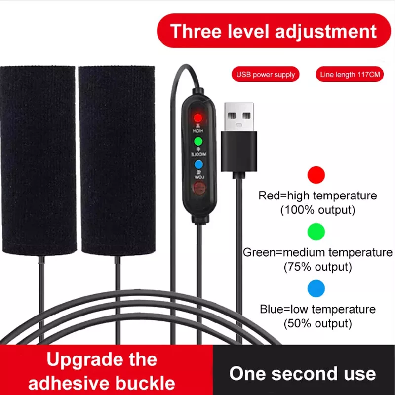 5V 2A 오토바이 히팅 핸드그립 3단계 USB 워머  - Handlebar Grip Heated 리뷰 및 가격