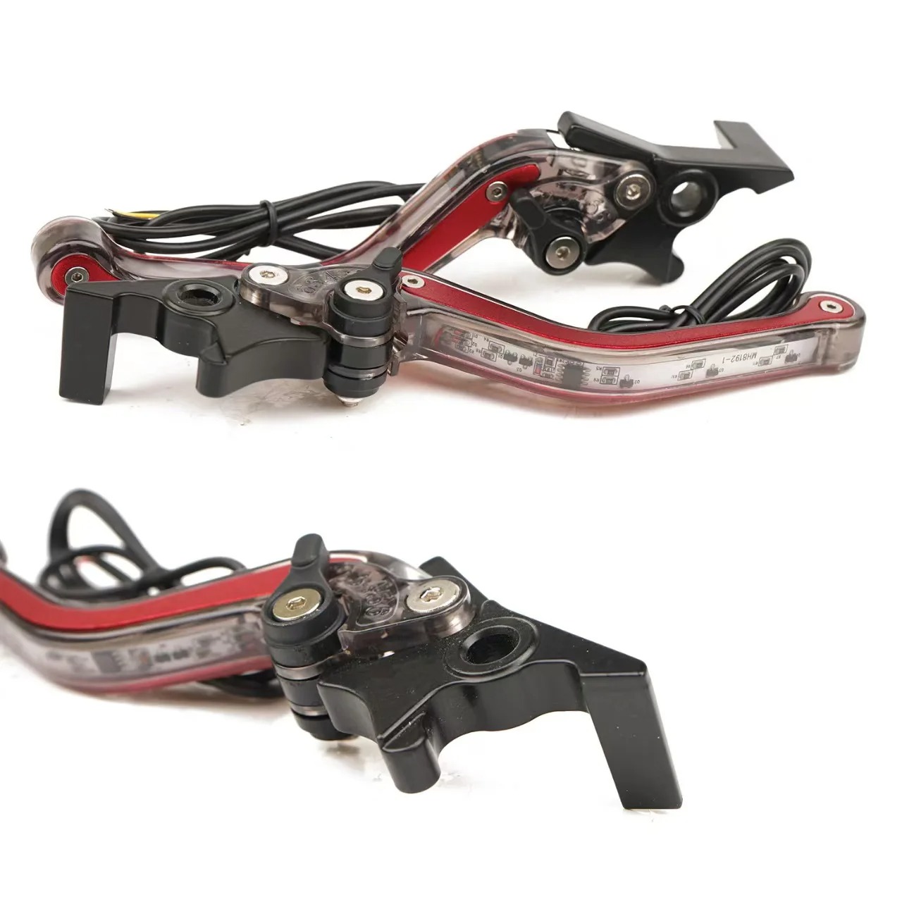 1쌍 범용 오토바이 개조 클러치 레버 브레이크 레버 6 - Motorcycle Gear Lever Extender 리뷰 및 가격