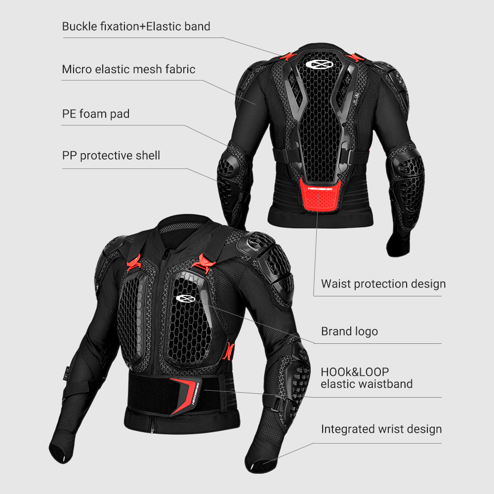 여름 통기성 오토바이 재킷 전신 보호대 남성 오토바이  - Motorcycle Gear Mens 리뷰 및 가격